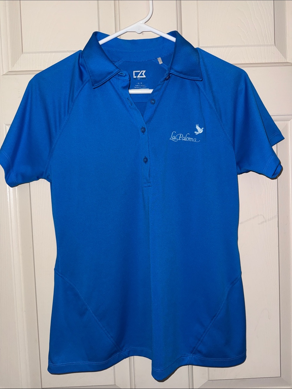 Cutter & Buck Women’s Small Royal Blue Short Sleeve DryTec Performance Polo